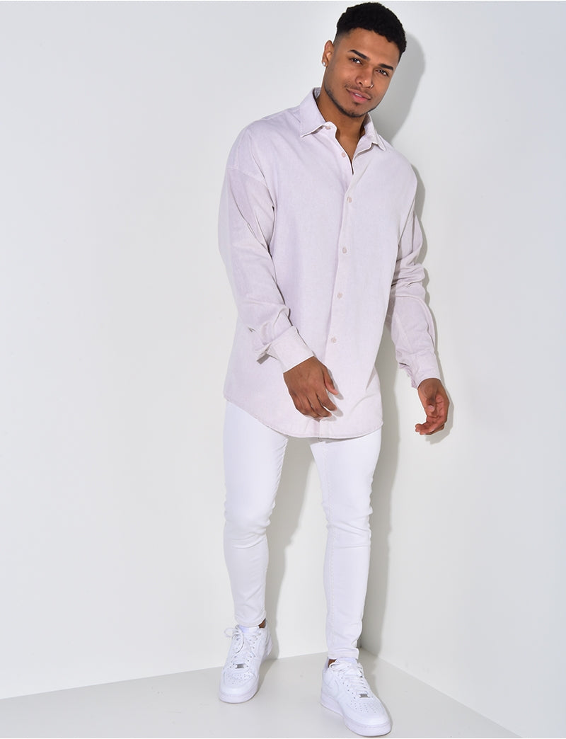 Chemise légère manches longues