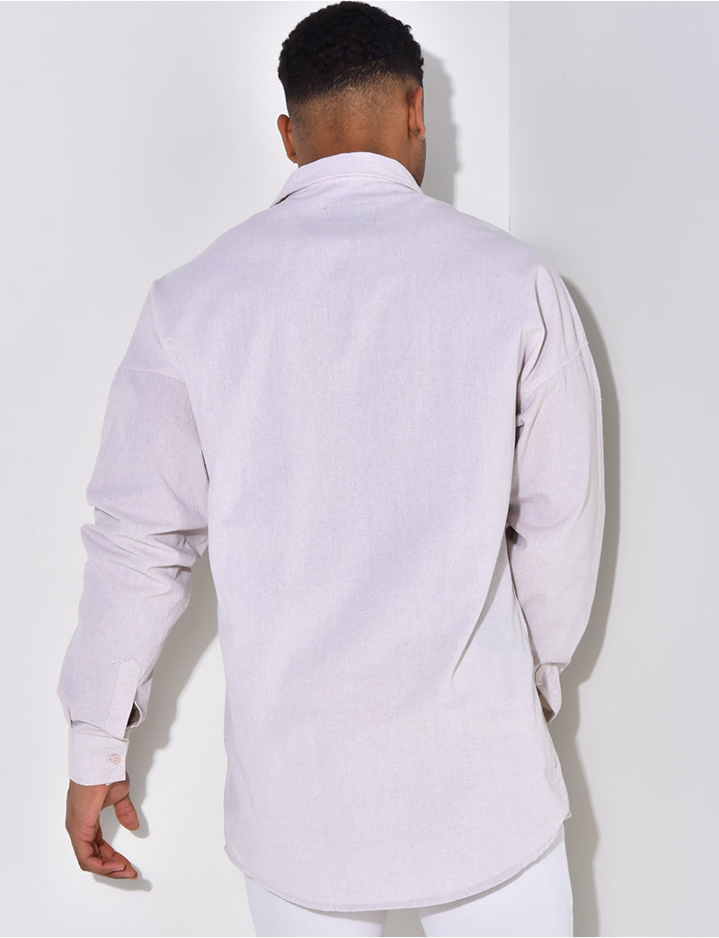 Chemise légère manches longues