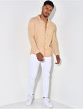 Chemise légère texturée