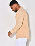 Chemise légère texturée