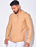 Chemise manche longues avec poche