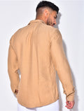 Chemise manche longues avec poche