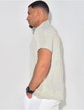Chemise légère motifs brodés
