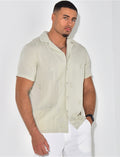 Chemise légère motifs brodés