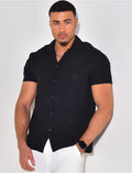 Chemise légère motifs brodés