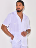 Chemise légère motifs brodés