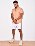 Chemise manches courtes à poches