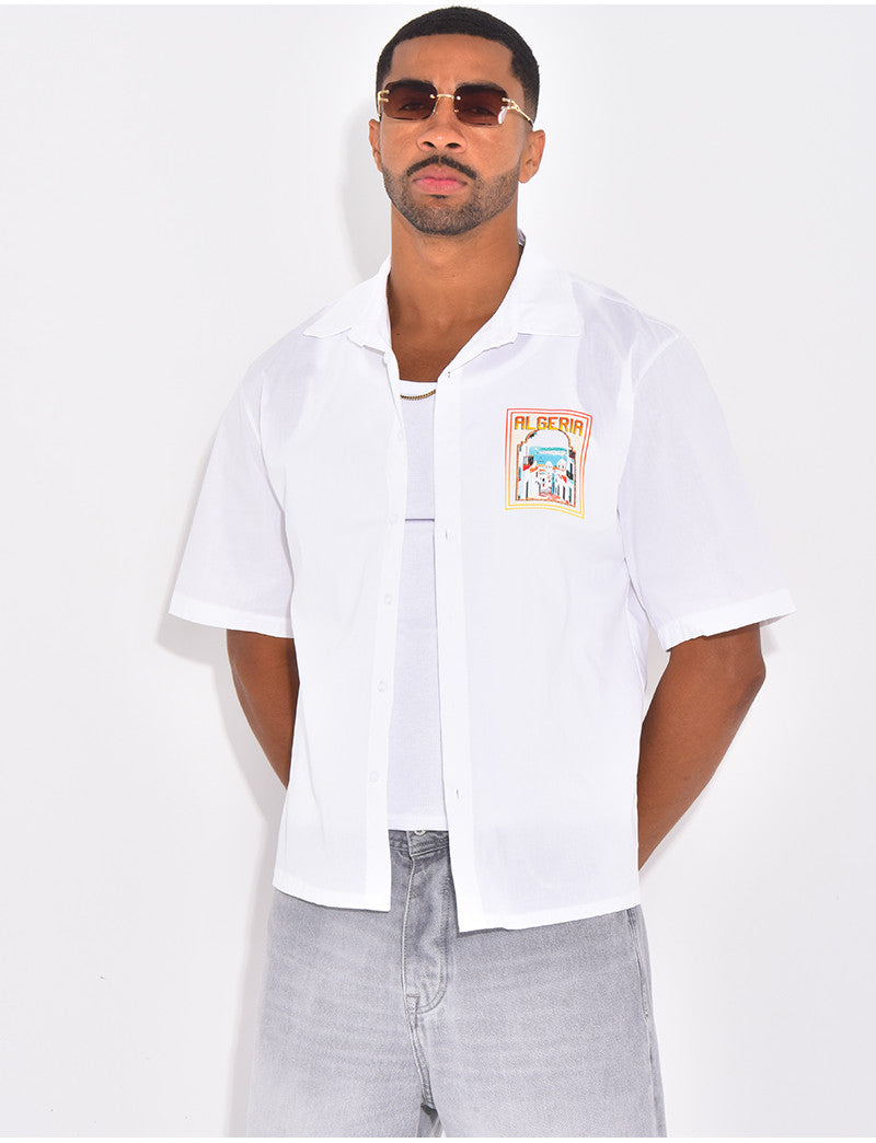 Chemise manches courtes "Algéria"