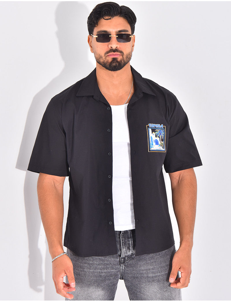 Chemise manches courtes "Tunisia"