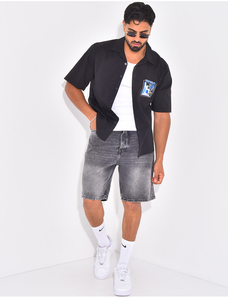 Chemise manches courtes "Tunisia"