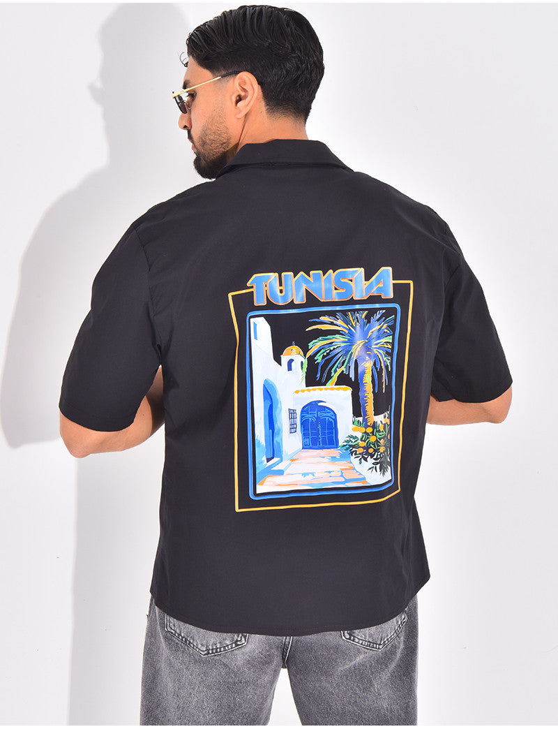Chemise manches courtes "Tunisia"