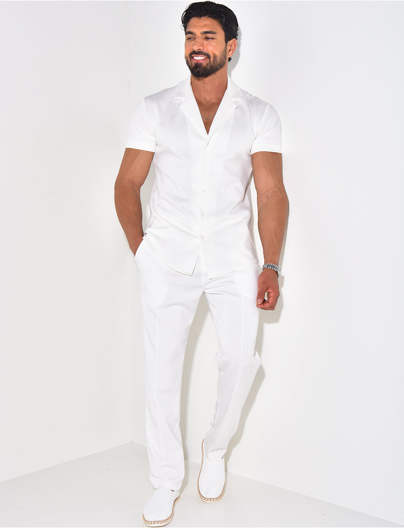 Chemise manches courtes
