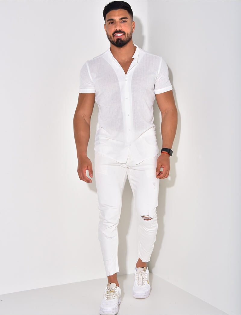 Chemise manches courtes