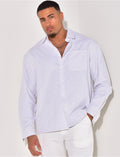 Chemise manches longues à rayures