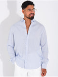 Chemise manches longues à rayures