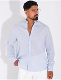 Chemise manches longues à rayures