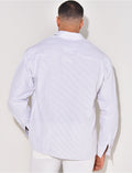 Chemise manches longues à rayures