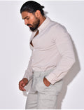 Chemise manches longues à rayures