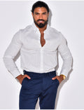 Chemise manches longues à rayures
