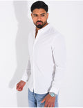 Chemise manches longues à rayures