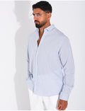 Chemise manches longues à rayures