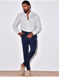 Chemise manches longues à rayures