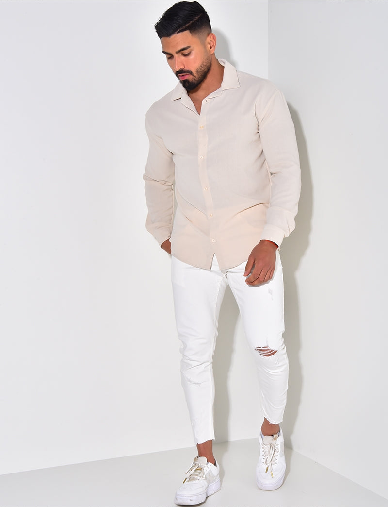 Chemise manches longues basic