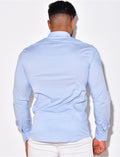 Chemise manches longues col rond