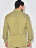 Chemise manches longues en coton