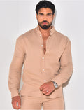 Chemise manches longues en coton
