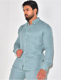 Chemise manches longues en coton
