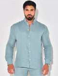 Chemise manches longues en coton