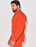 Chemise manches longues en coton
