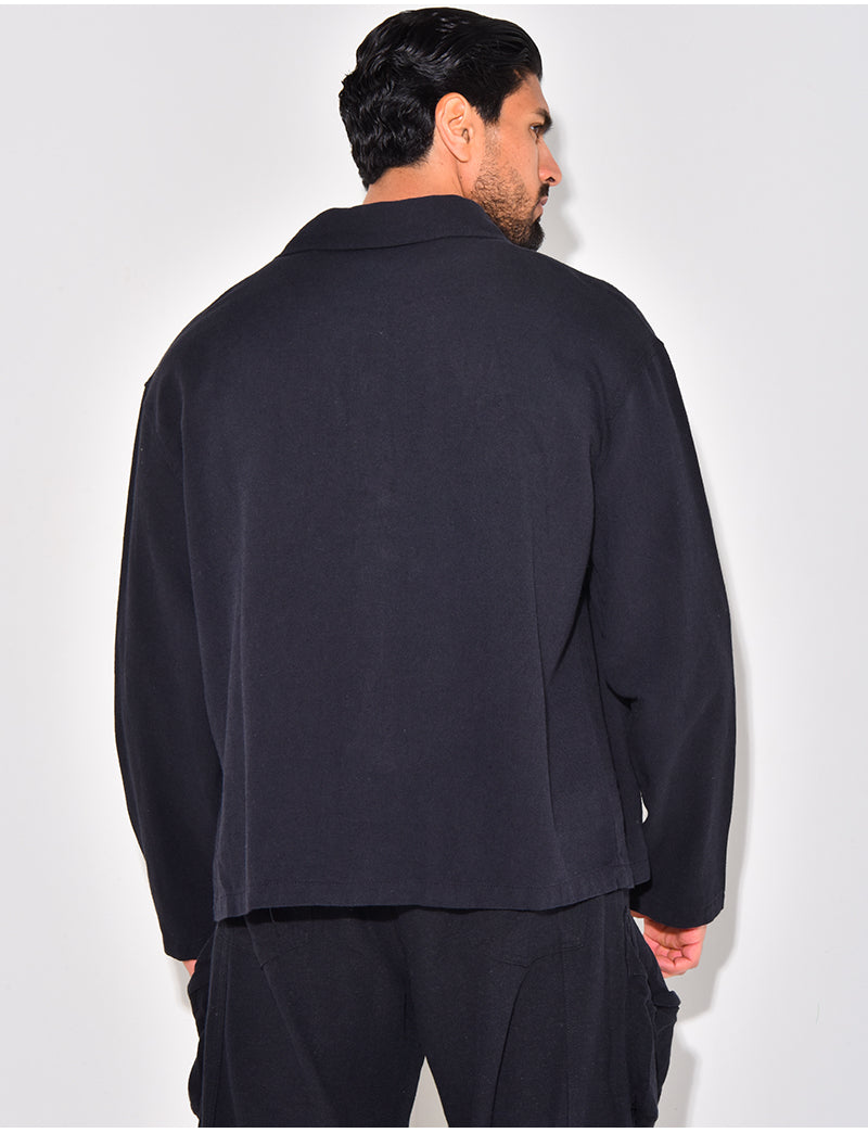 Chemise manches longues en lin