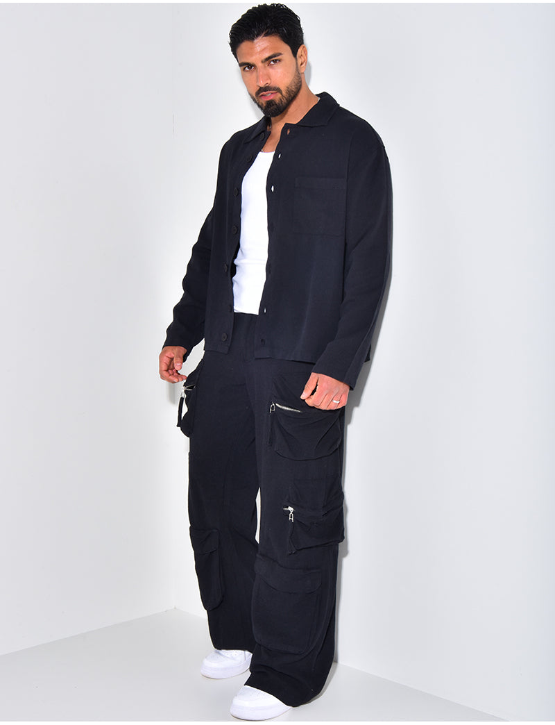 Chemise manches longues en lin