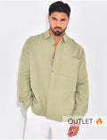 Chemise manches longues en lin