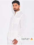 Chemise manches longues en lin
