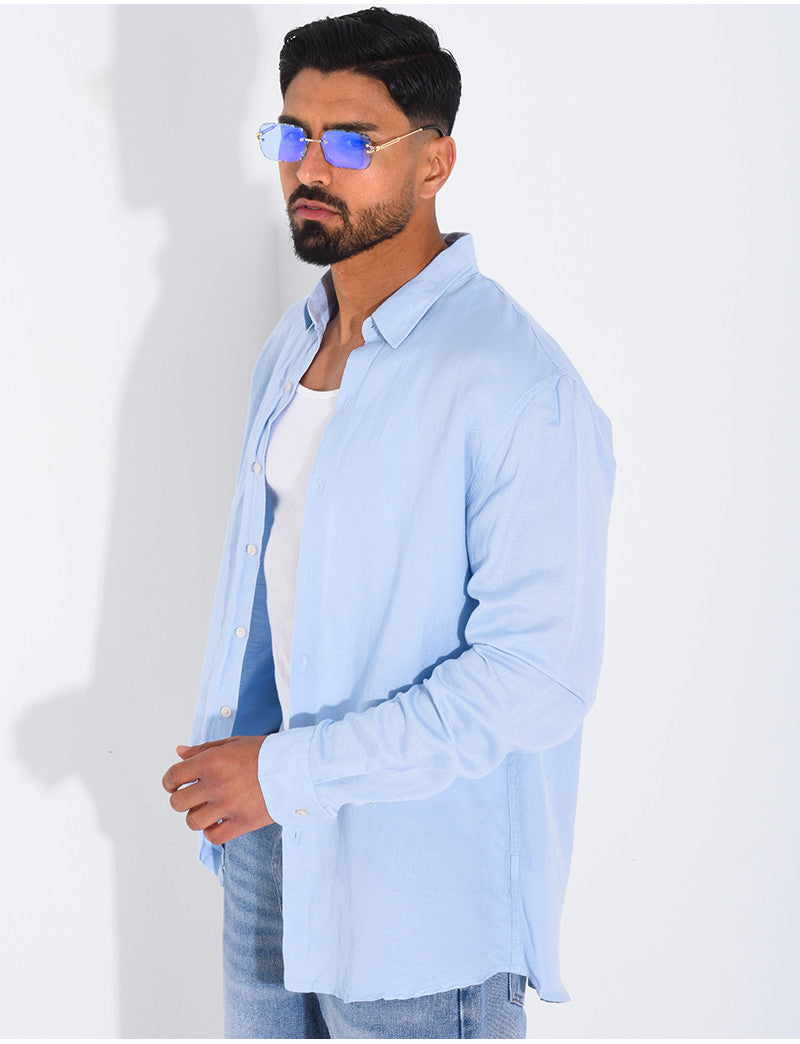 Chemise manches longues