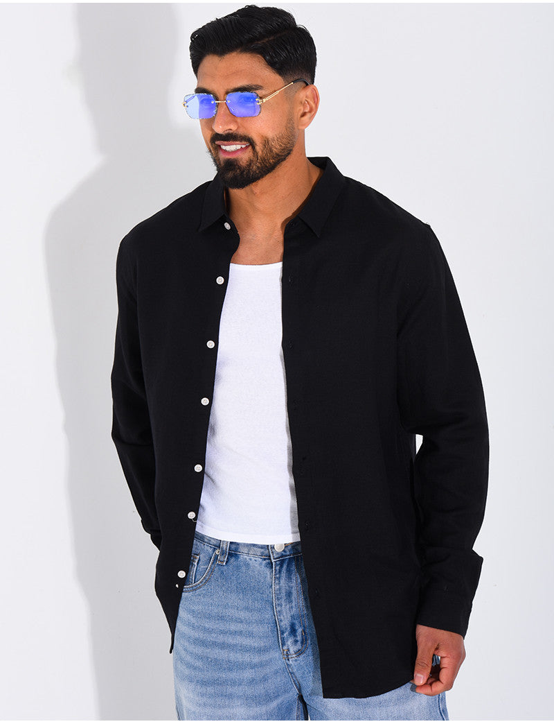 Chemise manches longues