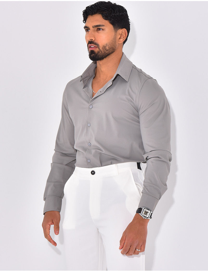 Chemise manches longues