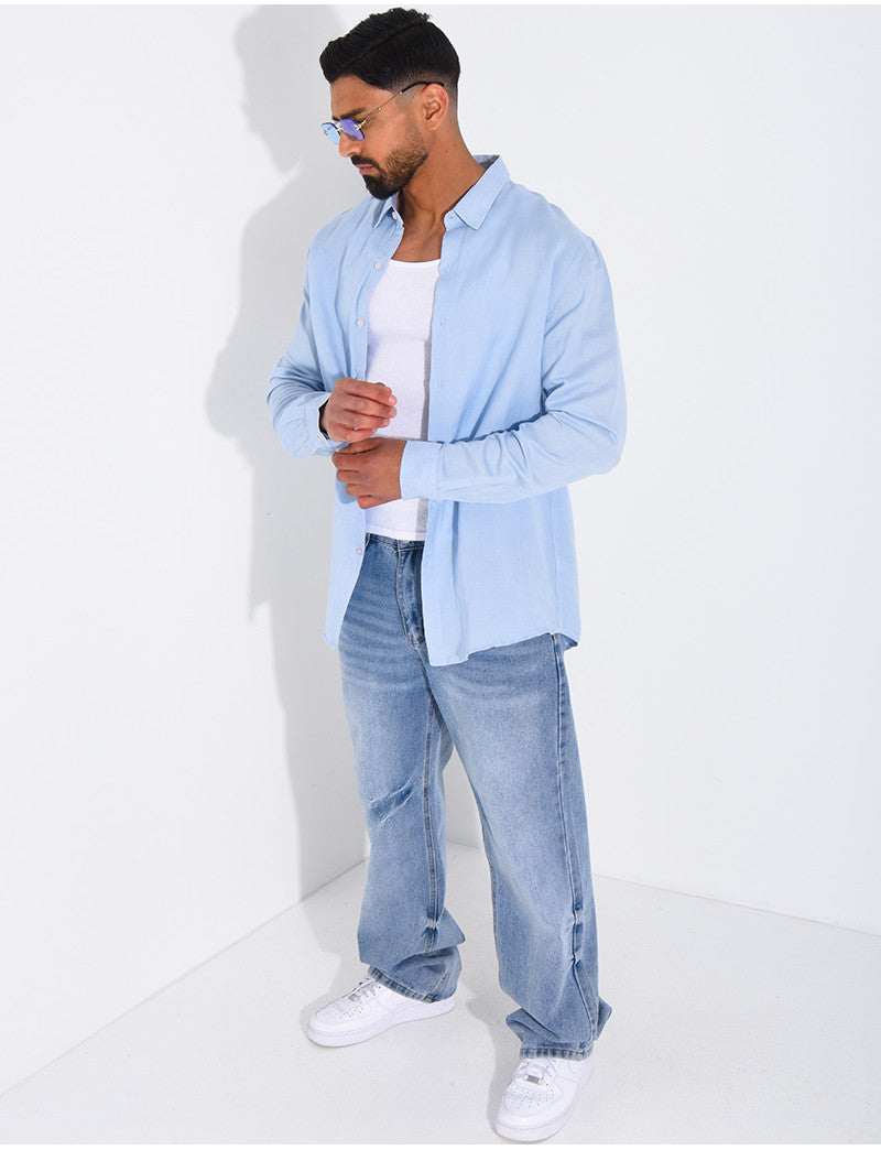 Chemise manches longues