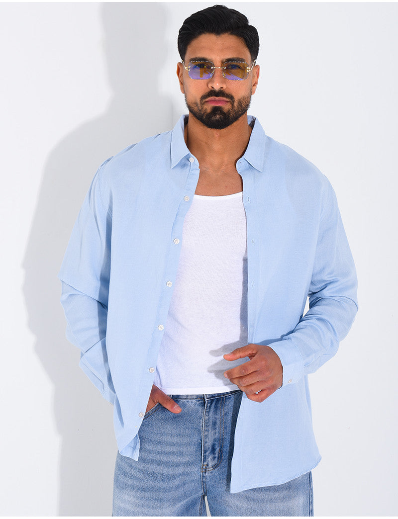 Chemise manches longues