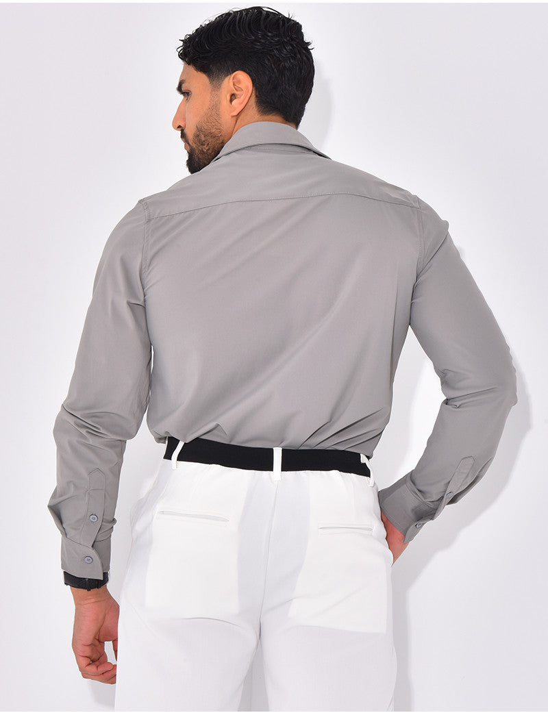Chemise manches longues