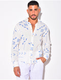 Chemise à motif aztéque