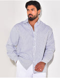Chemise rayée manches longues