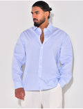 Chemise rayée manches longues