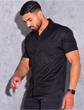 Chemise texturée