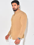 Chemise texturée