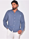 Chemise en lin manches longues