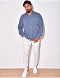 Chemise en lin manches longues